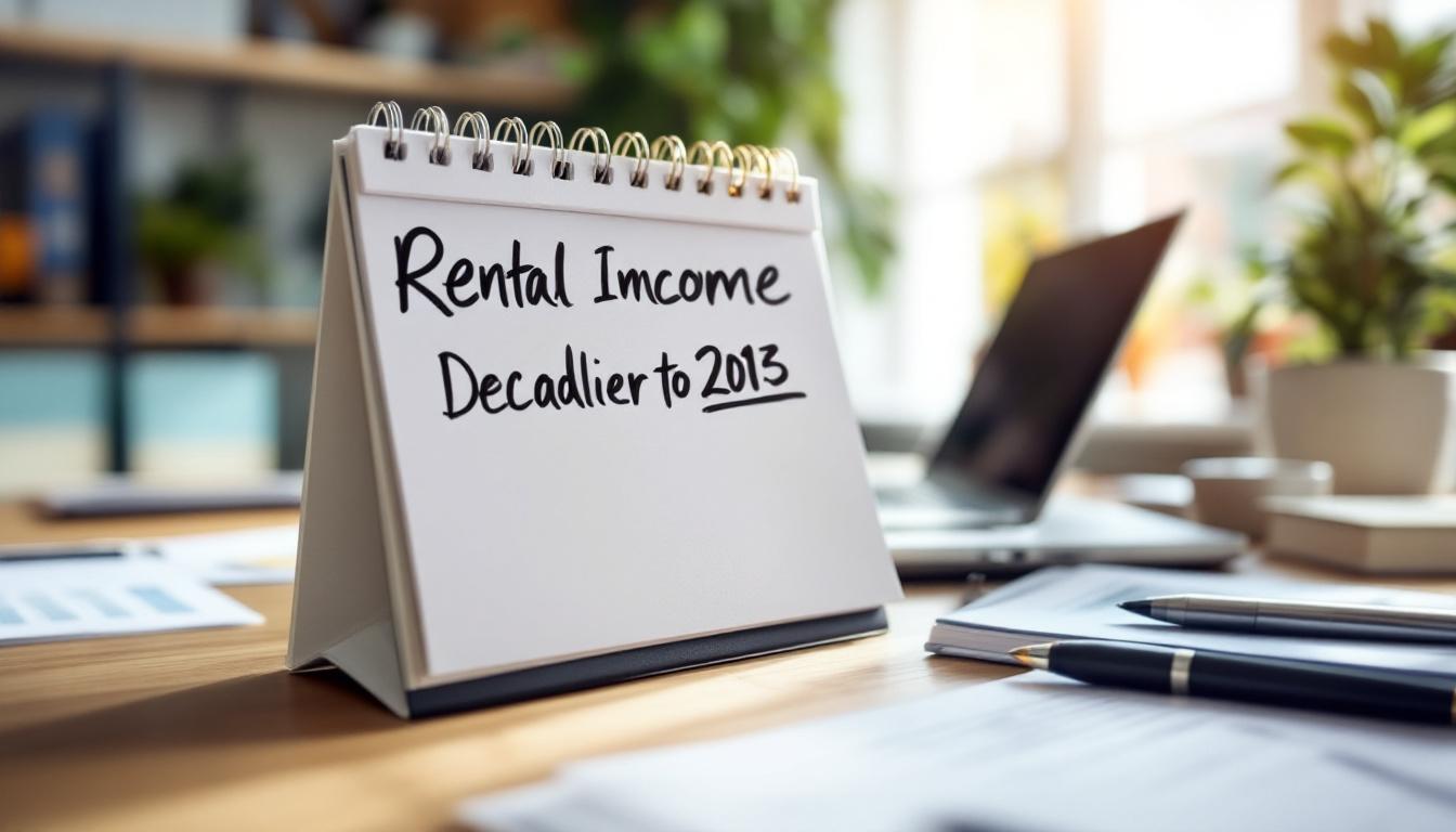 Quelle date limite déclaration impôts pour vos revenus locatifs