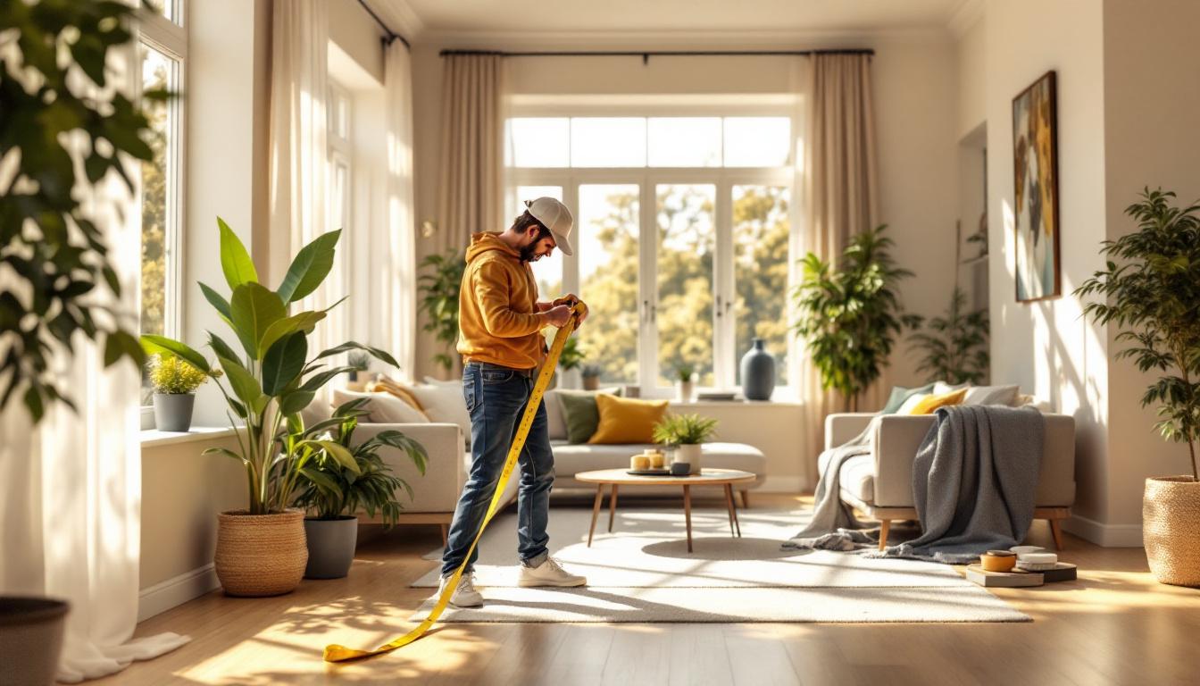 Comment mesurer m2 d'une pièce sans se tromper